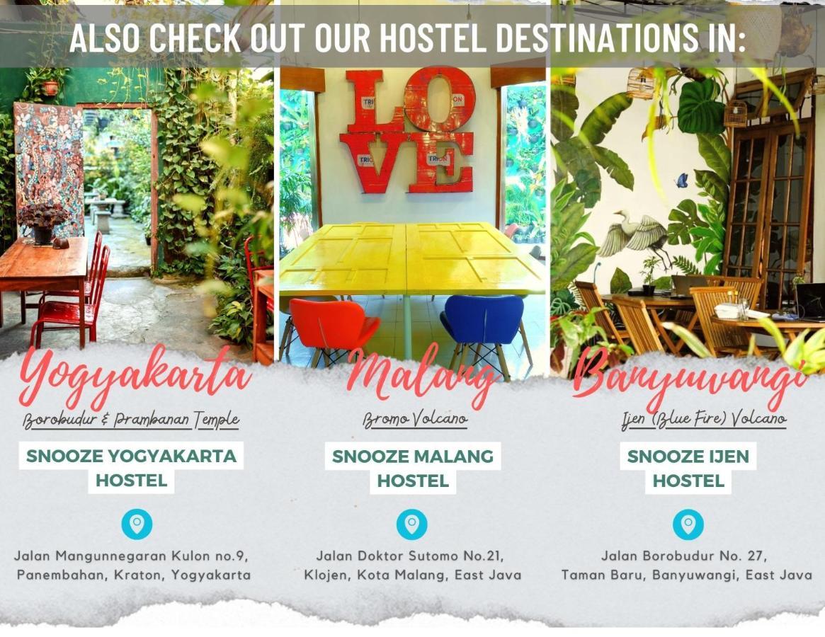 Snooze Hotel Jogjacarta Exterior foto